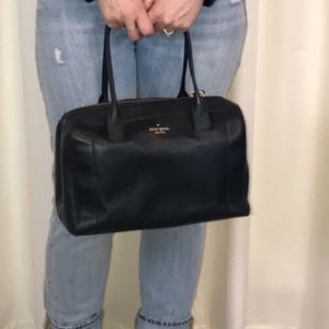 Kate Spade black dr bag